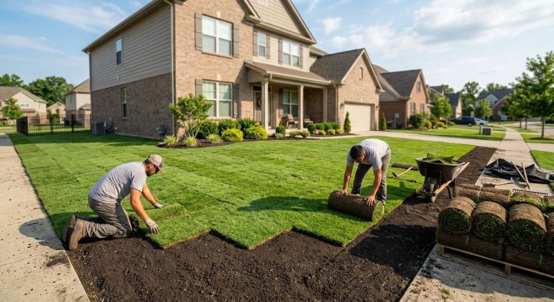 Bentgrass Sod Installation in Aiken, SC