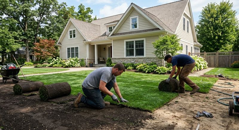 Ryegrass Sod Installation in Honolulu, HI