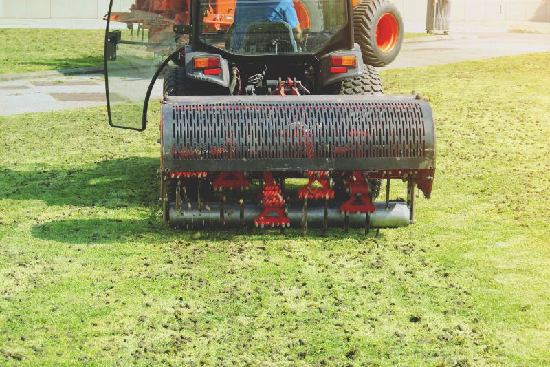 Spring Lawn Aeration