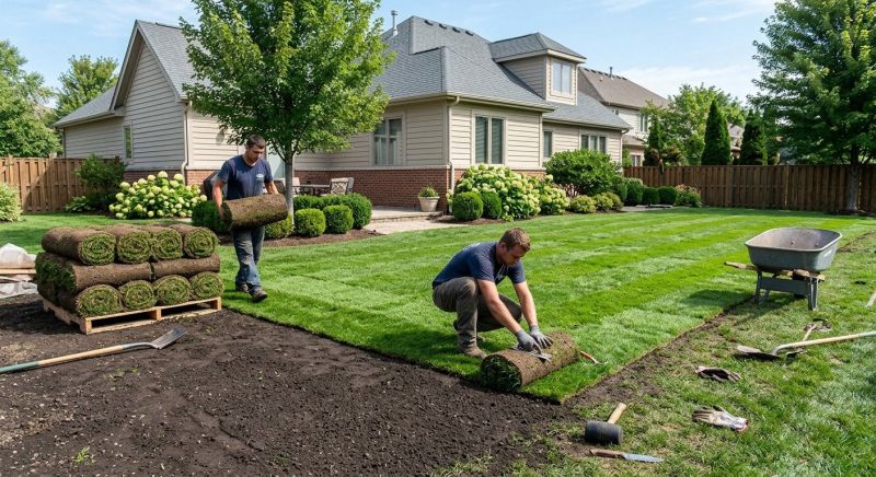Bluegrass Sod Installation in Honolulu, HI
